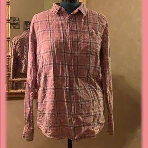 Pacsun Light Button painters shirt Men's Large